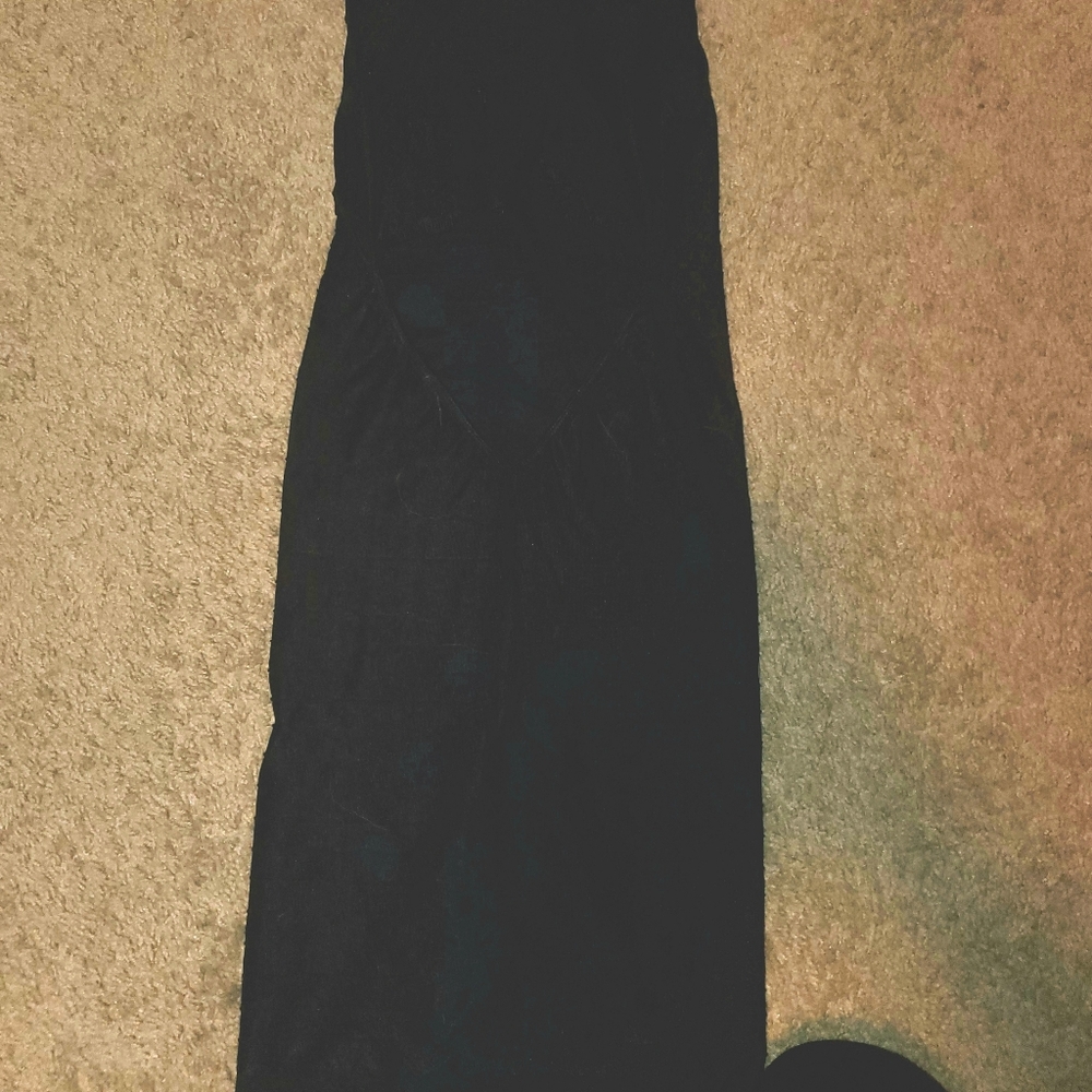 Black cocktail dress